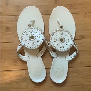 Jack Rogers Georgica jelly sandals WORN TWICE!!